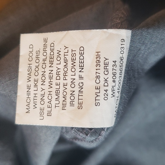 Chaps boys button up dress shirt size medium - Picture 11 of 11